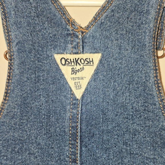 Blue and Red Plaid Overalls with Denim Top LOT K - Picture 6 of 10